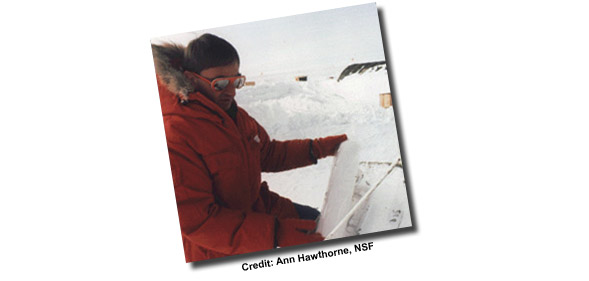 photo of an Antarctica scientist and an Alaskan Native couple